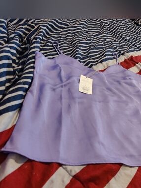 NWT size Large Target Lavender Satin Camisole Top